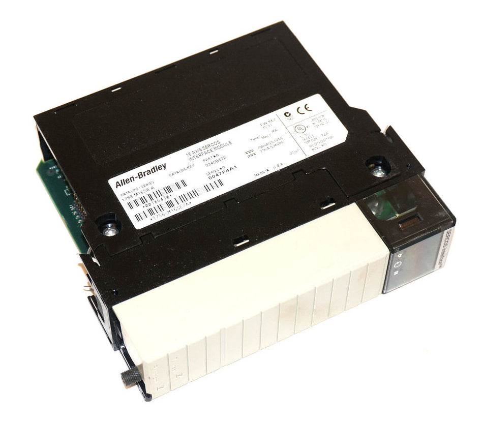 ALLEN BRADLEY 1756-M16SE/A 16 AXIS SERCOS INTERFACE MODULE