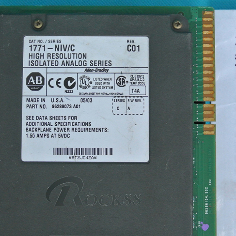 Allen Bradley 1771-NIV 高解析度隔離模擬系列模組