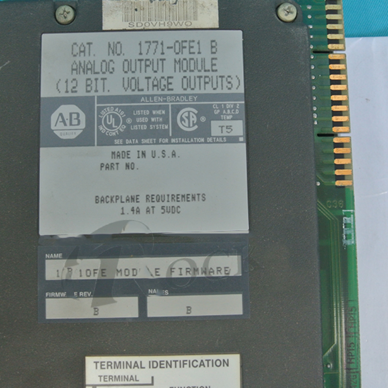 Allen Bradley 1771-OFE1 Output Module Ser. B