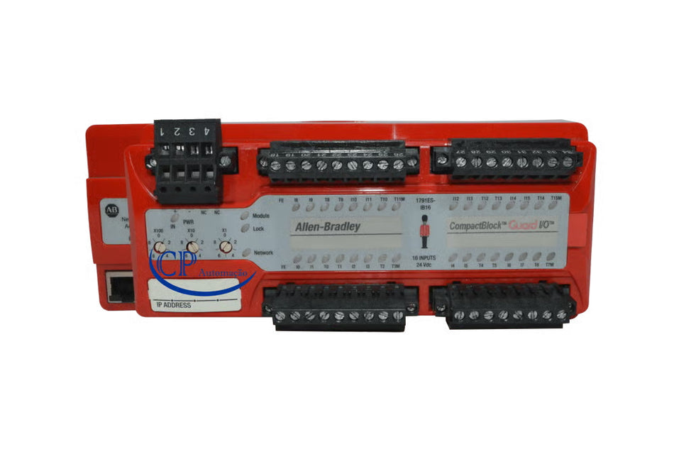 ALLEN-BRADLEY 1791ES-IB16/A CompactBlock ENet Safety Input Module
