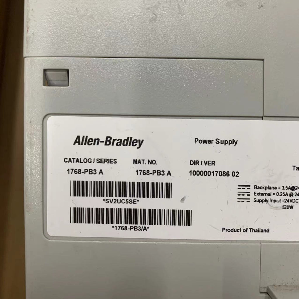 Allen Bradley 1768-PB3/A Compactlogix 24V DC 單電源