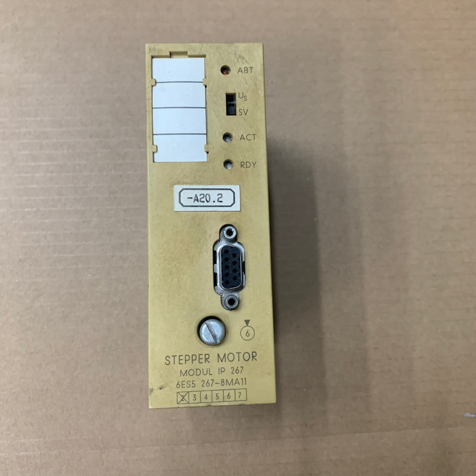Siemens 6ES5267-8MA11 Stepper Motor Module
