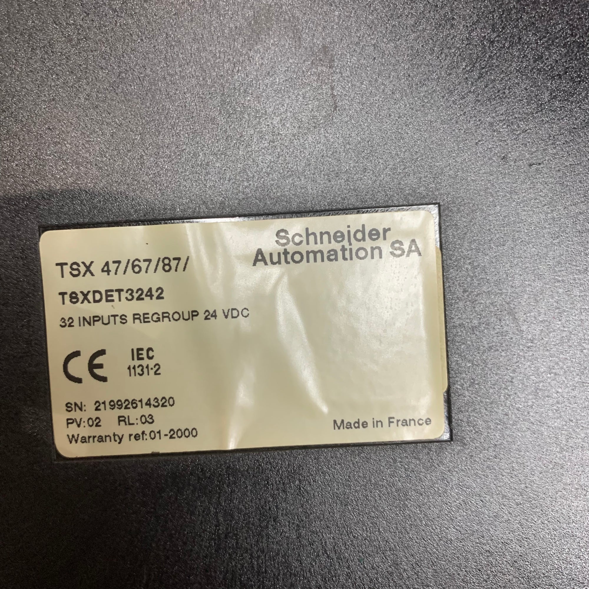 施耐德電機TSXDET3242輸入模組