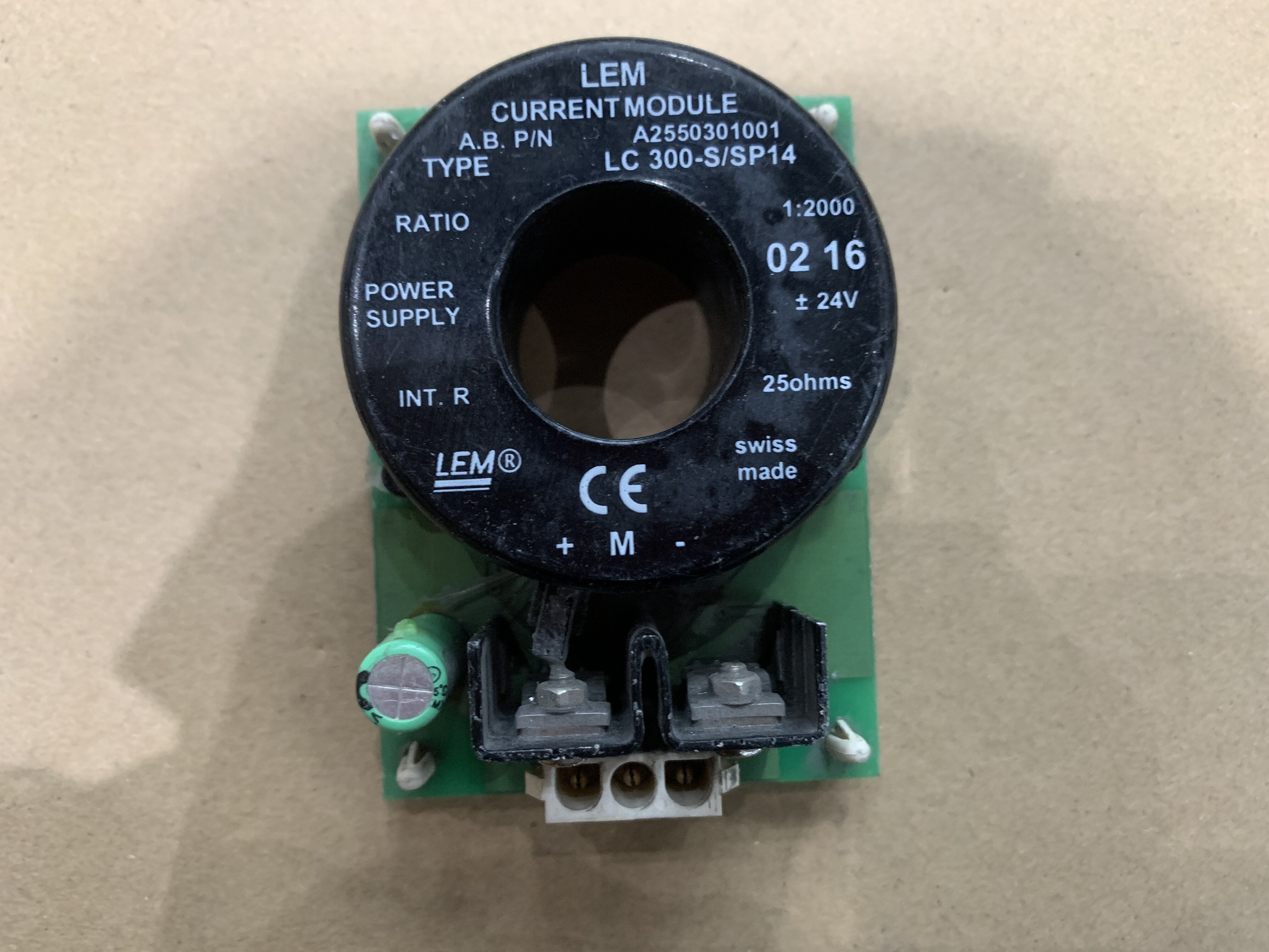 LEM 模組 LC300-S/SP14 電流感測器 – Rockss Automation