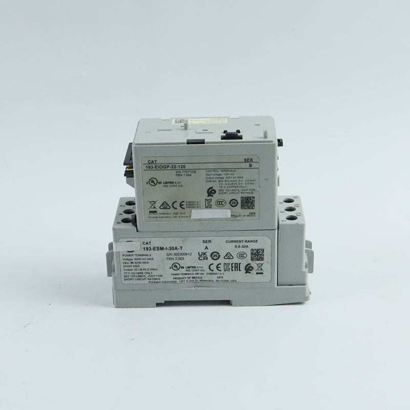 Allen Bradley 193-ESM-I-30A-T繼電器模組