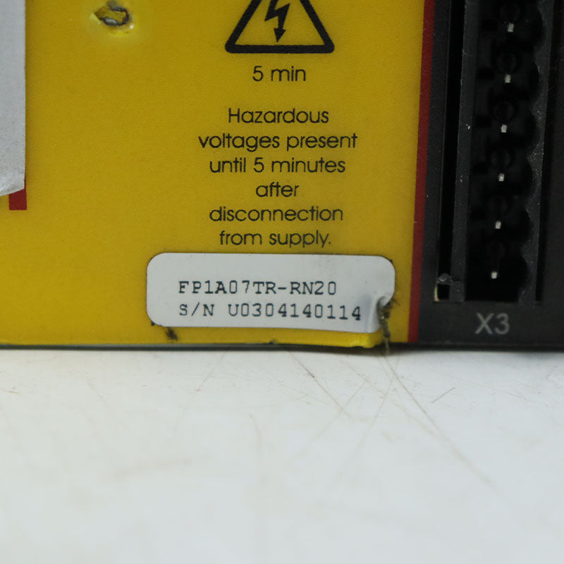 BALDOR FP1A07TR-RN20 驅動器