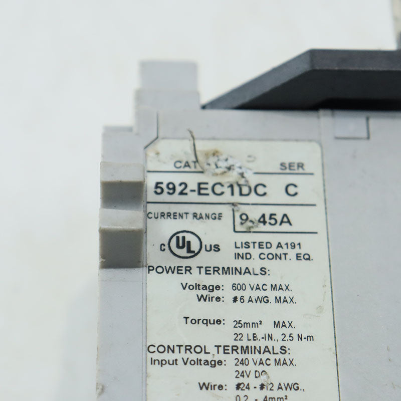 艾倫·布拉德利 592-EC1DC 繼電器