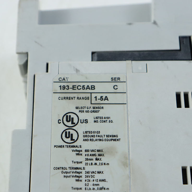 Allen Bradley 193-EC5CB繼電器