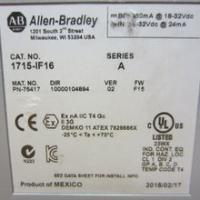 Load image into Gallery viewer, Allen Bradley 1715IF16 INPUT MODULE