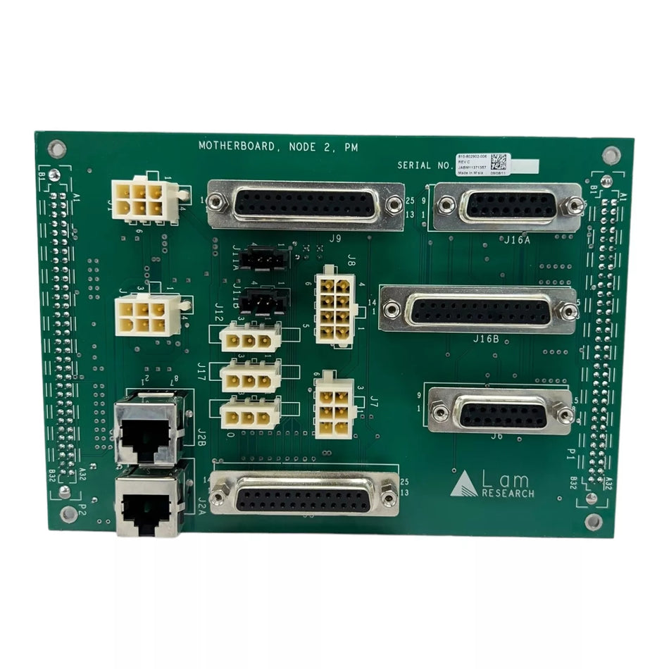 LAM Research 810-802902-006 主機板節點 2 PM PCB
