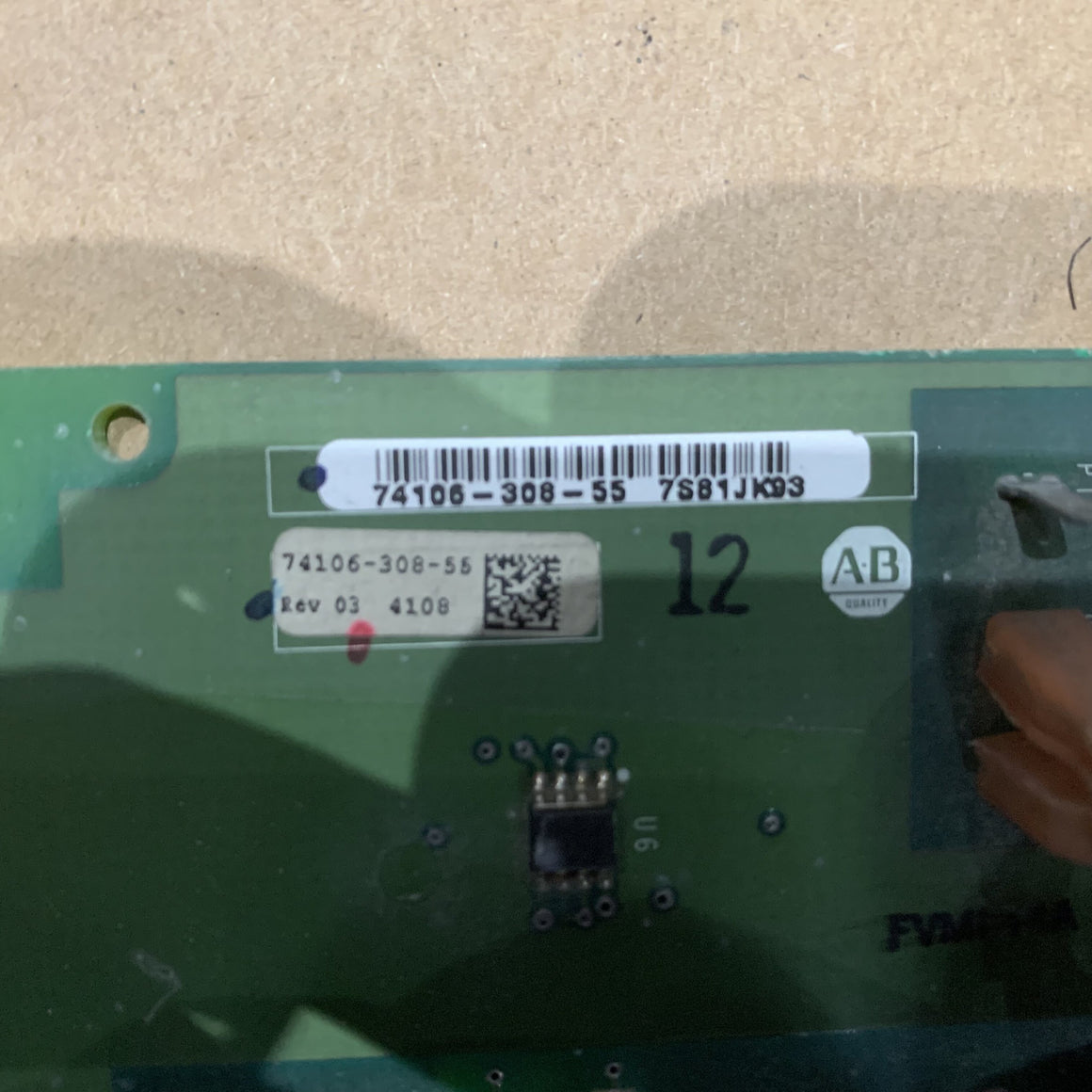 Allen-Bradley 74106-308-55 Circuit Board - Rockss Automation
