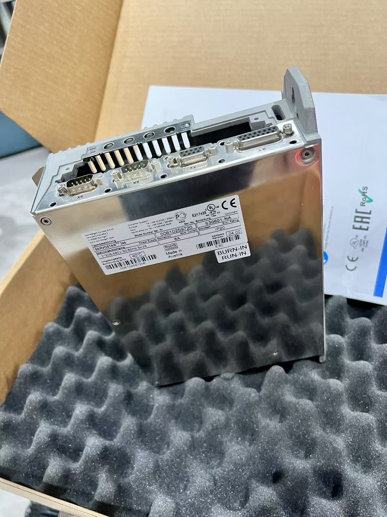 科爾摩根 SERVOSTAR TM 346 S30601-NA 伺服驅動器