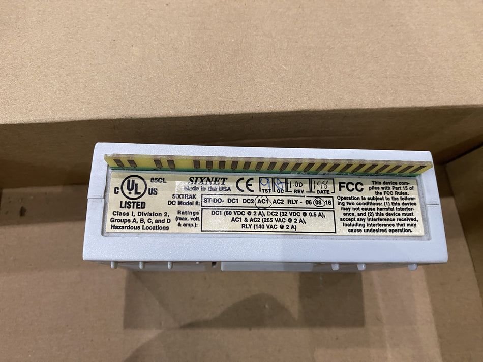 Sixnet ST-DO-AC1-08 8通道離散輸出模組