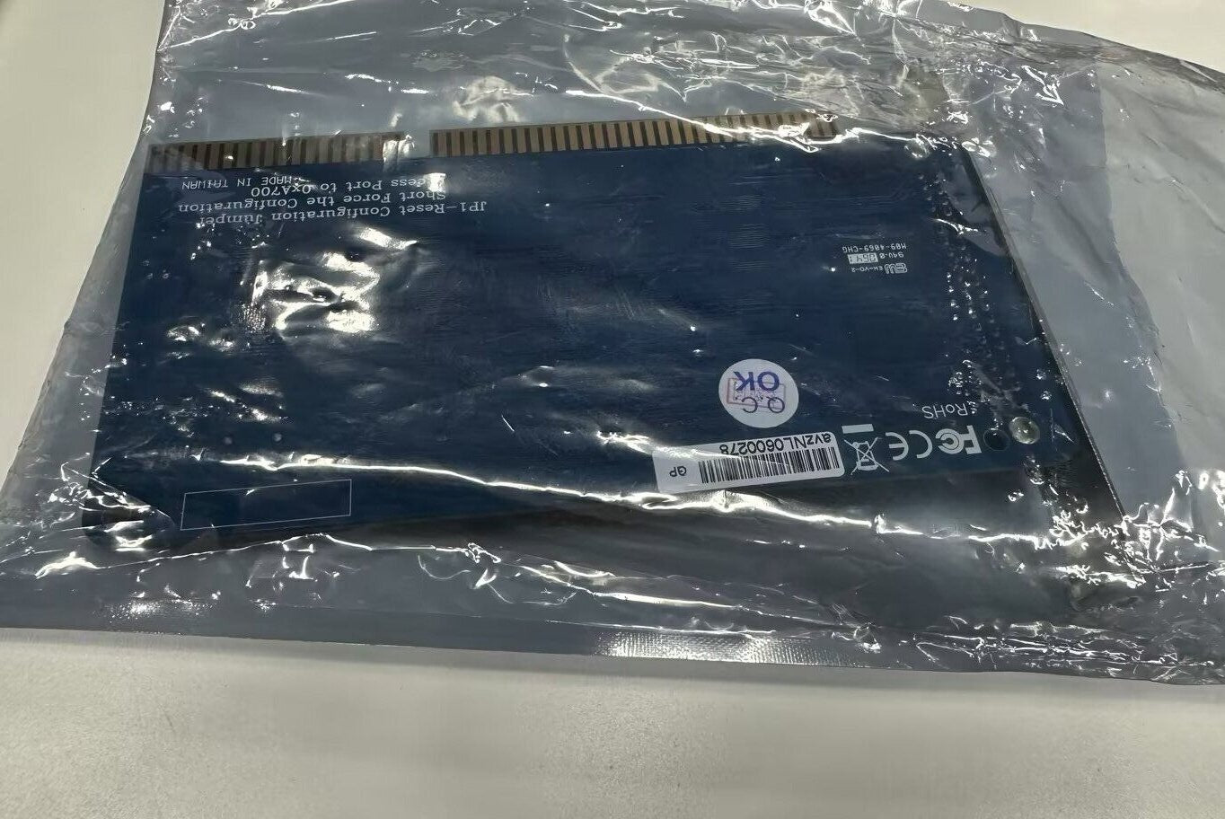MOXA C104H PCBC104 4-Port RS-232 ISA Serial Interface Board Card