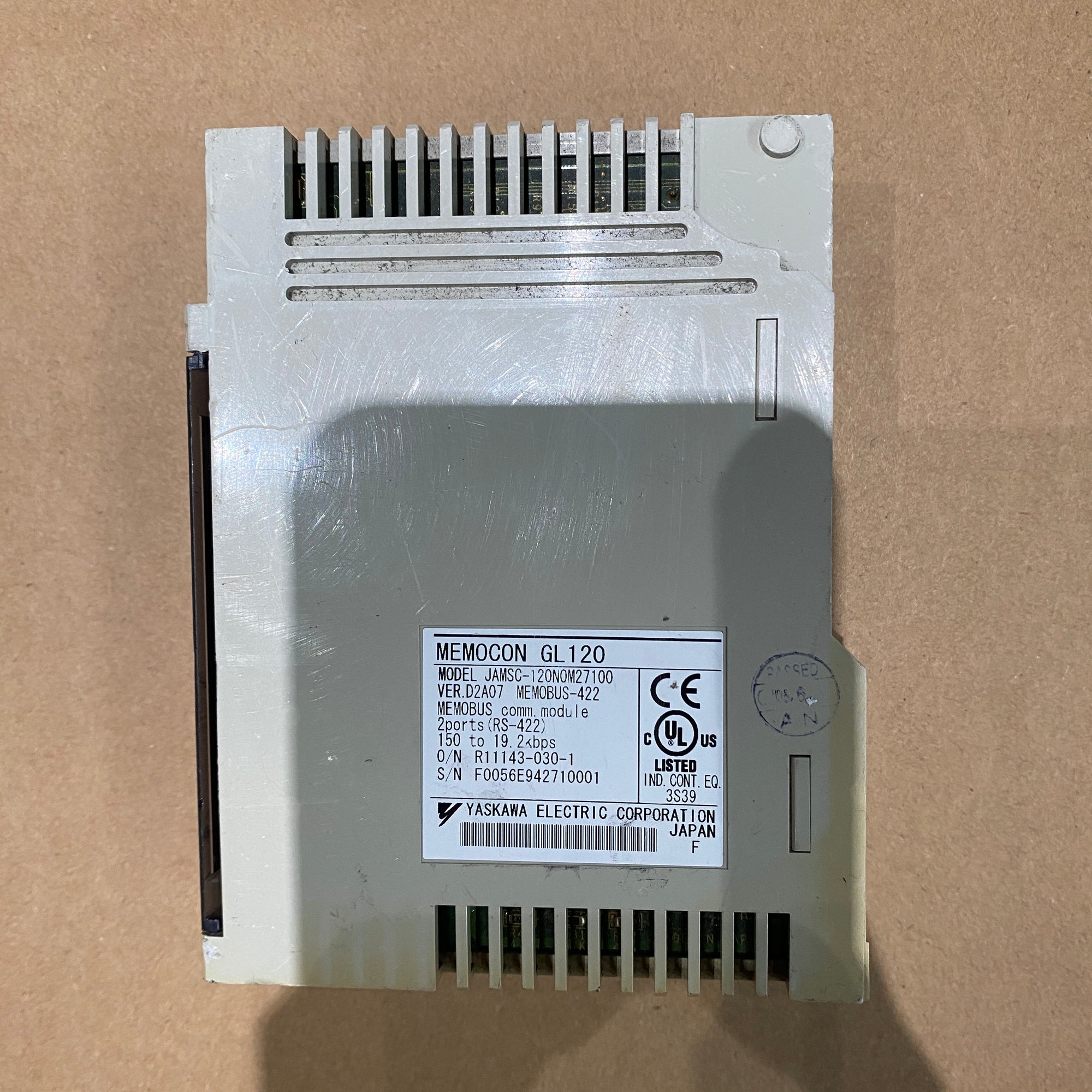 安川 JAMSC-120NOM27100 Memocon Gl120 模組