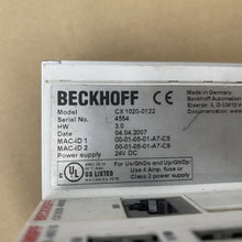 Load image into Gallery viewer, Beckhoff CX1020-0122 CPU Module