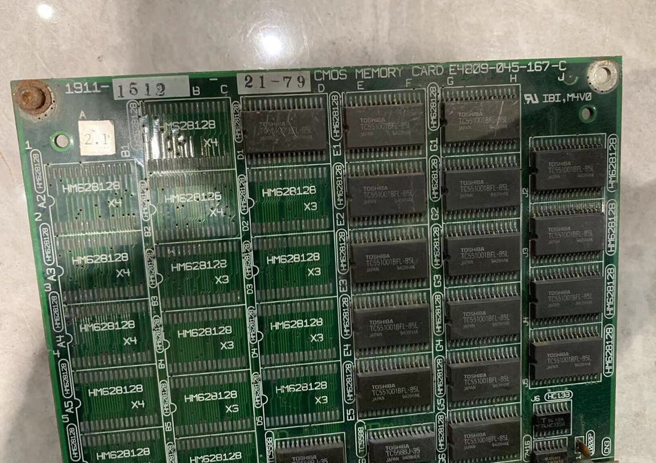 OKUMA E4809-045-167-C OPUS 5000 CMOS Memory Card