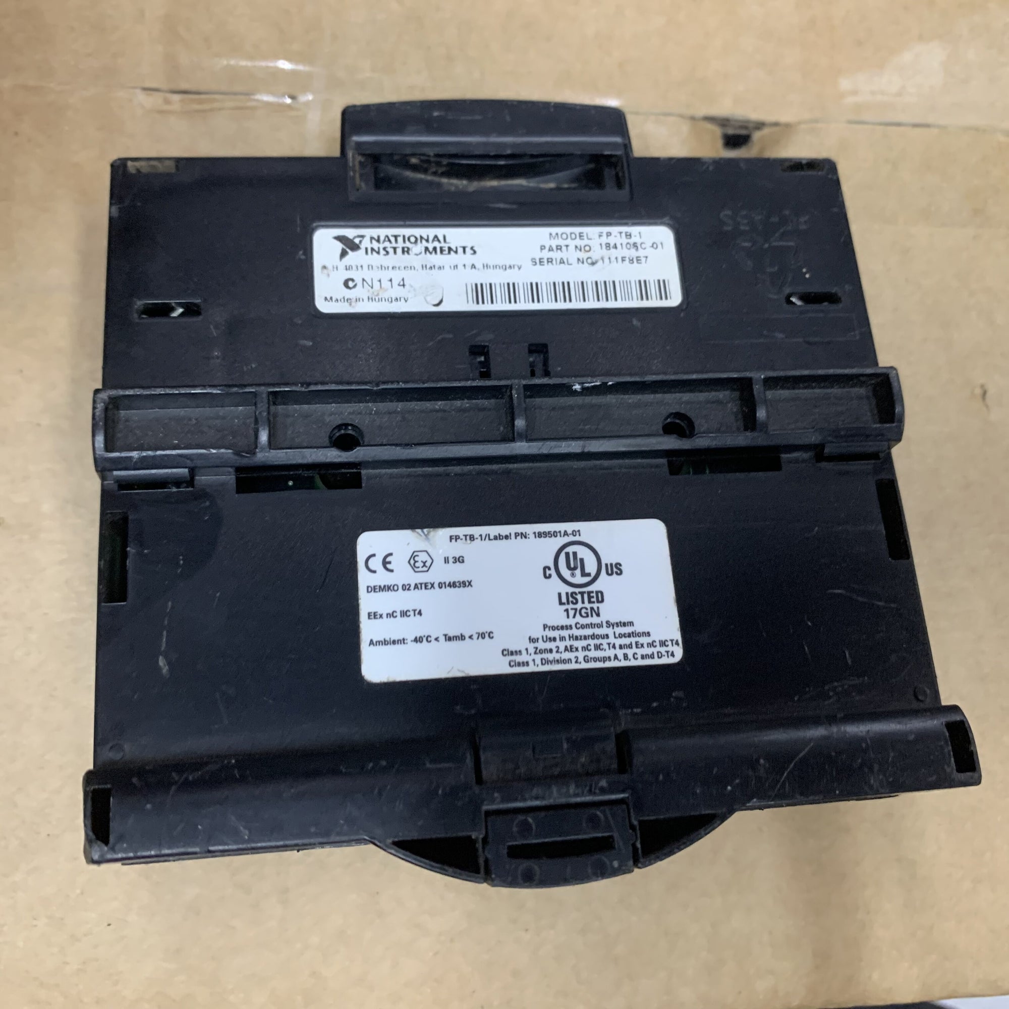NATIONAL INSTRUMENTS FP-TB-1 TERMINAL BASE