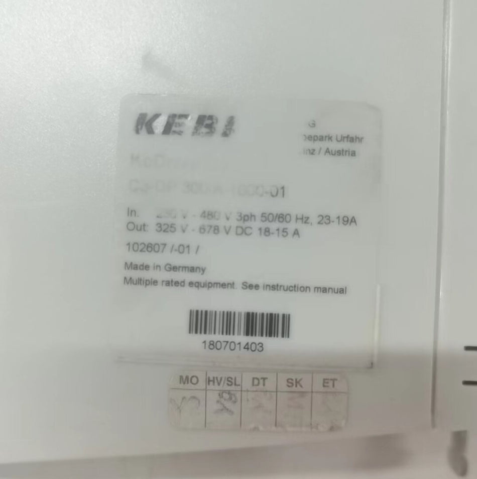 KEBA D3-DP 300A-1000-01驅動器