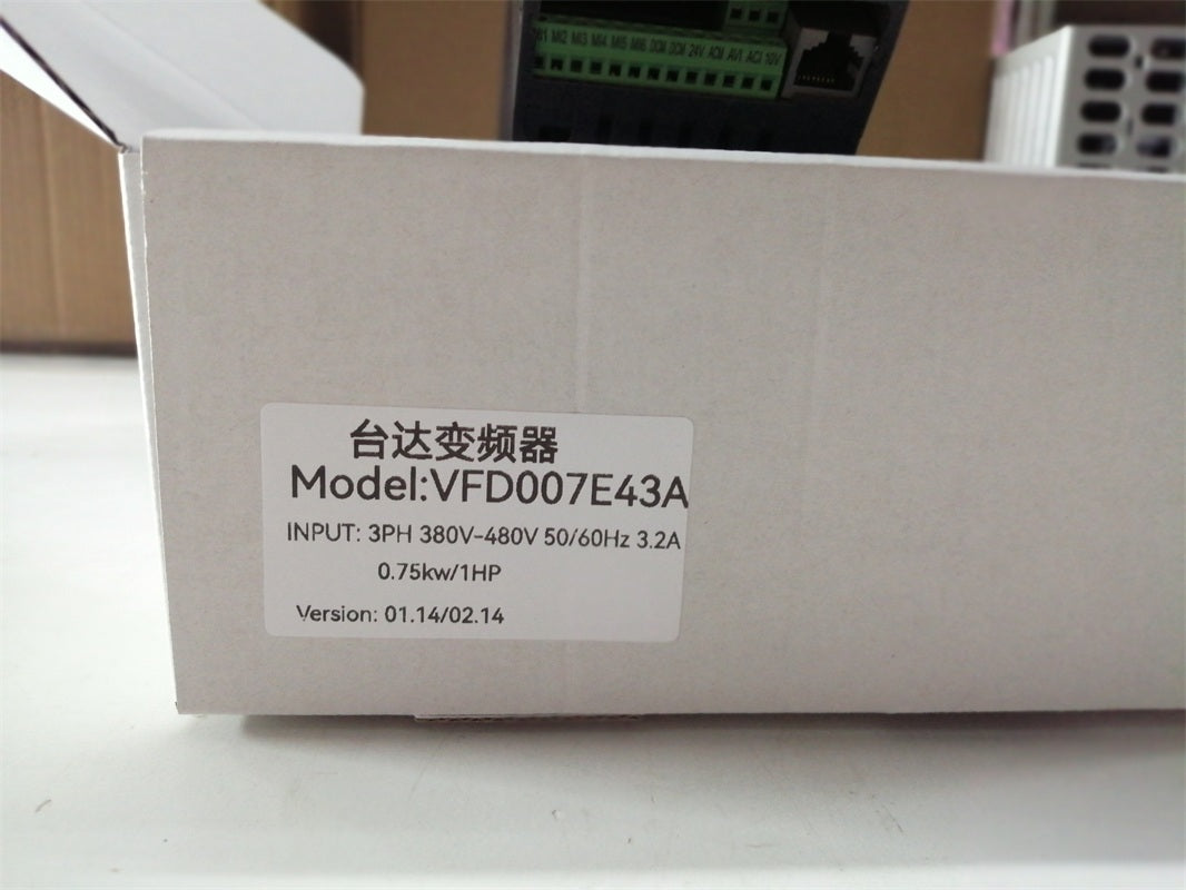 台達VFD007E43A變頻器