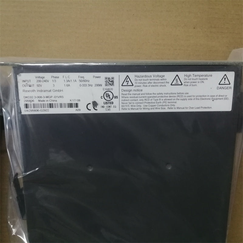 REXROTH Indramat DKCO2.3-008-3-MGP-01VRS 驅動器