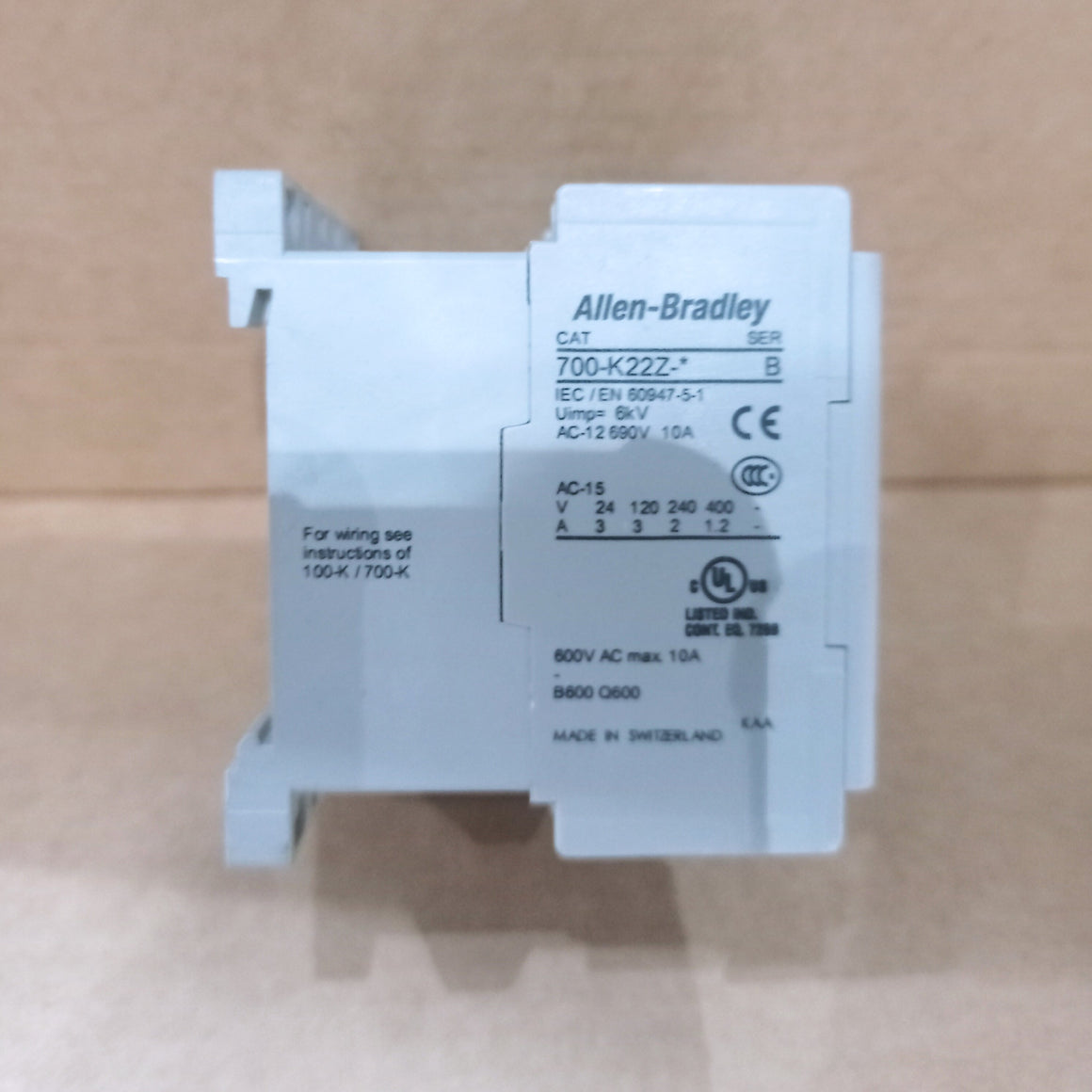Allen-Bradley 700-K22Z-ZA Control Relay - Rockss Automation
