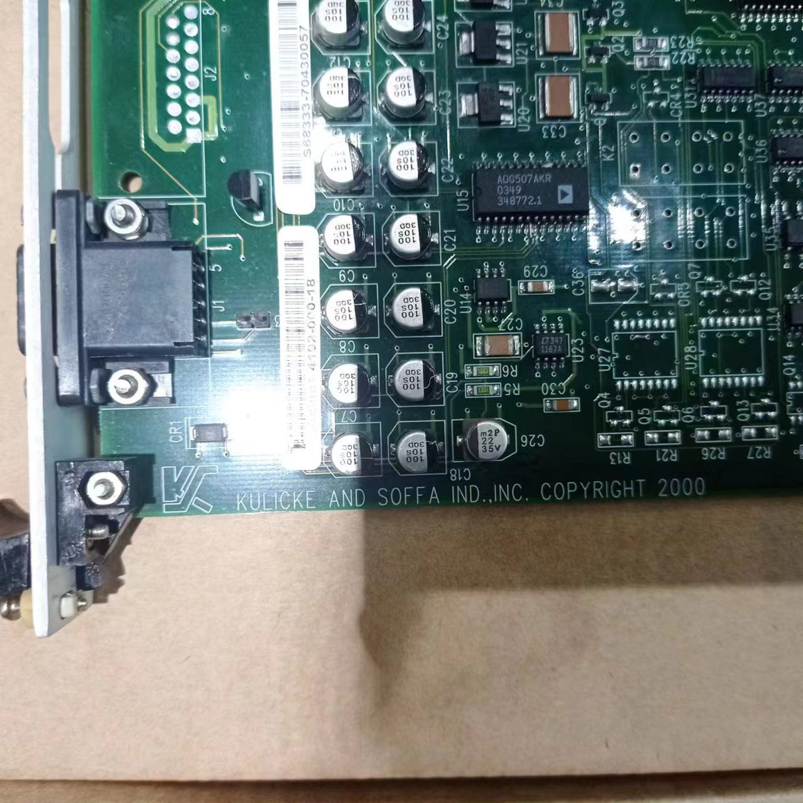 KULICKE & SOFFA INDUSTRIES N08001-4192-000-18 PCB - Rockss Automation
