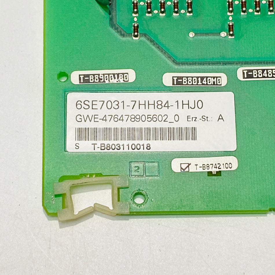 Siemens 6SE7031-7HH84-1HJ0 SIMOVERT Masterdrives Control PCC Board