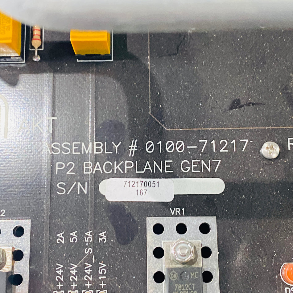 應用材料 AMAT AKT 0100-71217 REV02 P2 背板