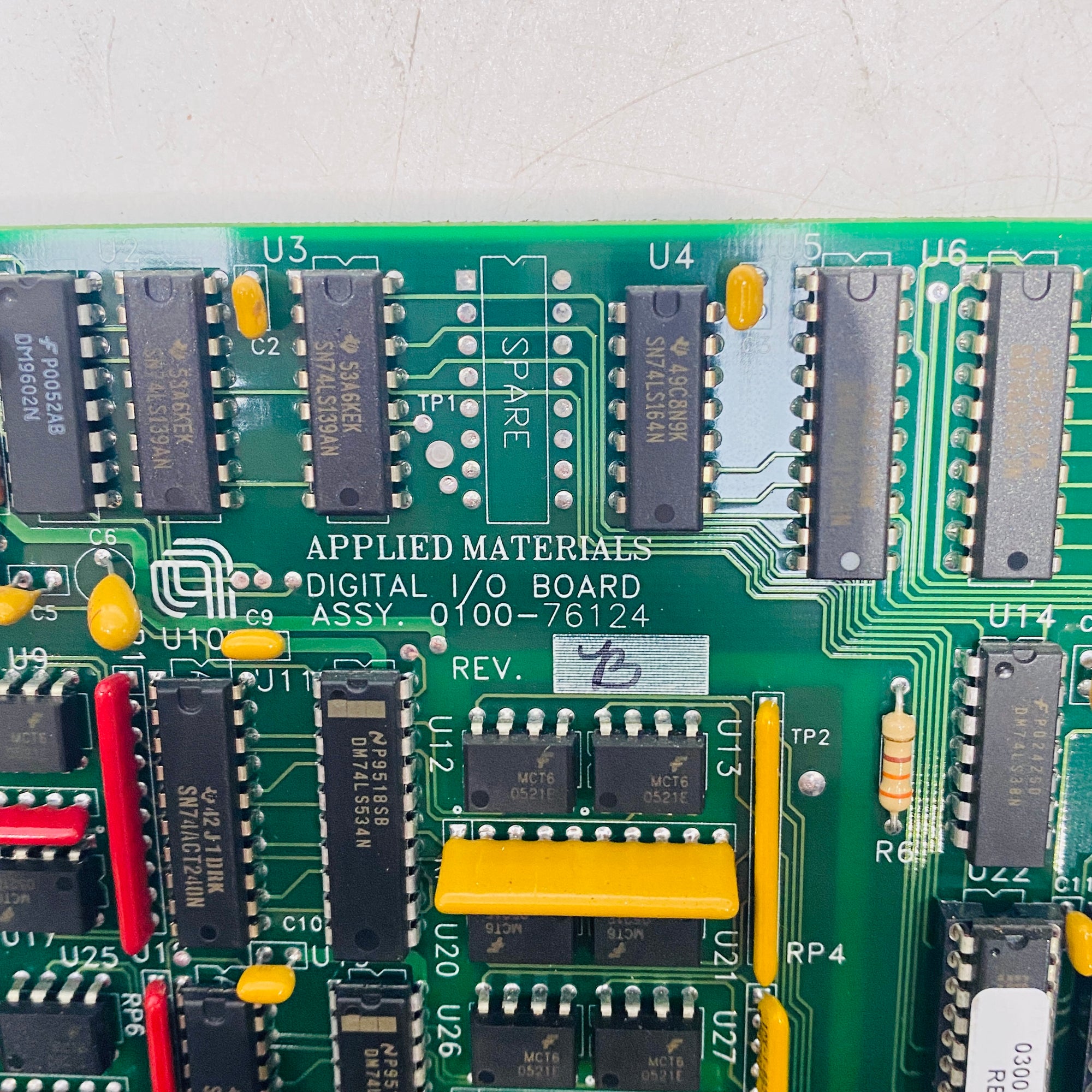 ATAM Applied Materials  0100-76124 DI/O Output Board
