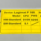 SETEX Logimat P160 框架