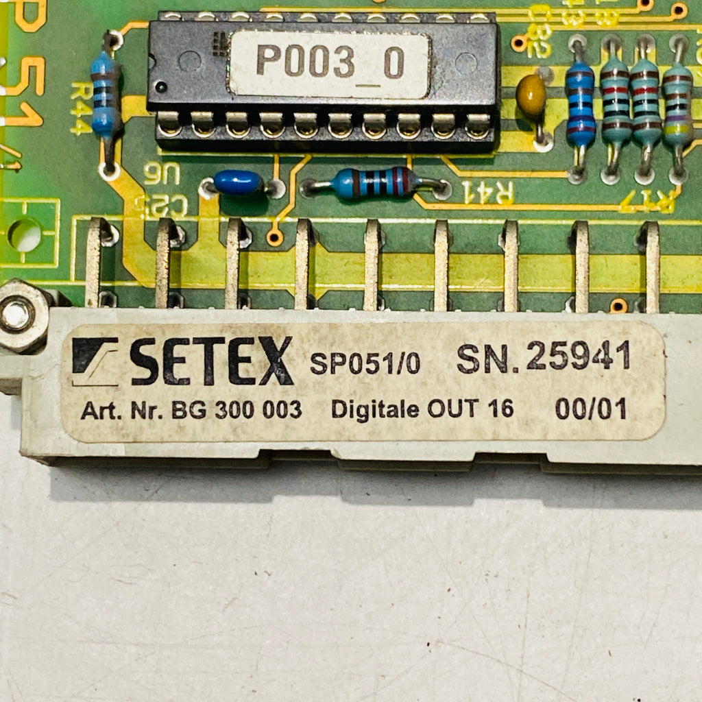 SETEX SP051/0 控制板