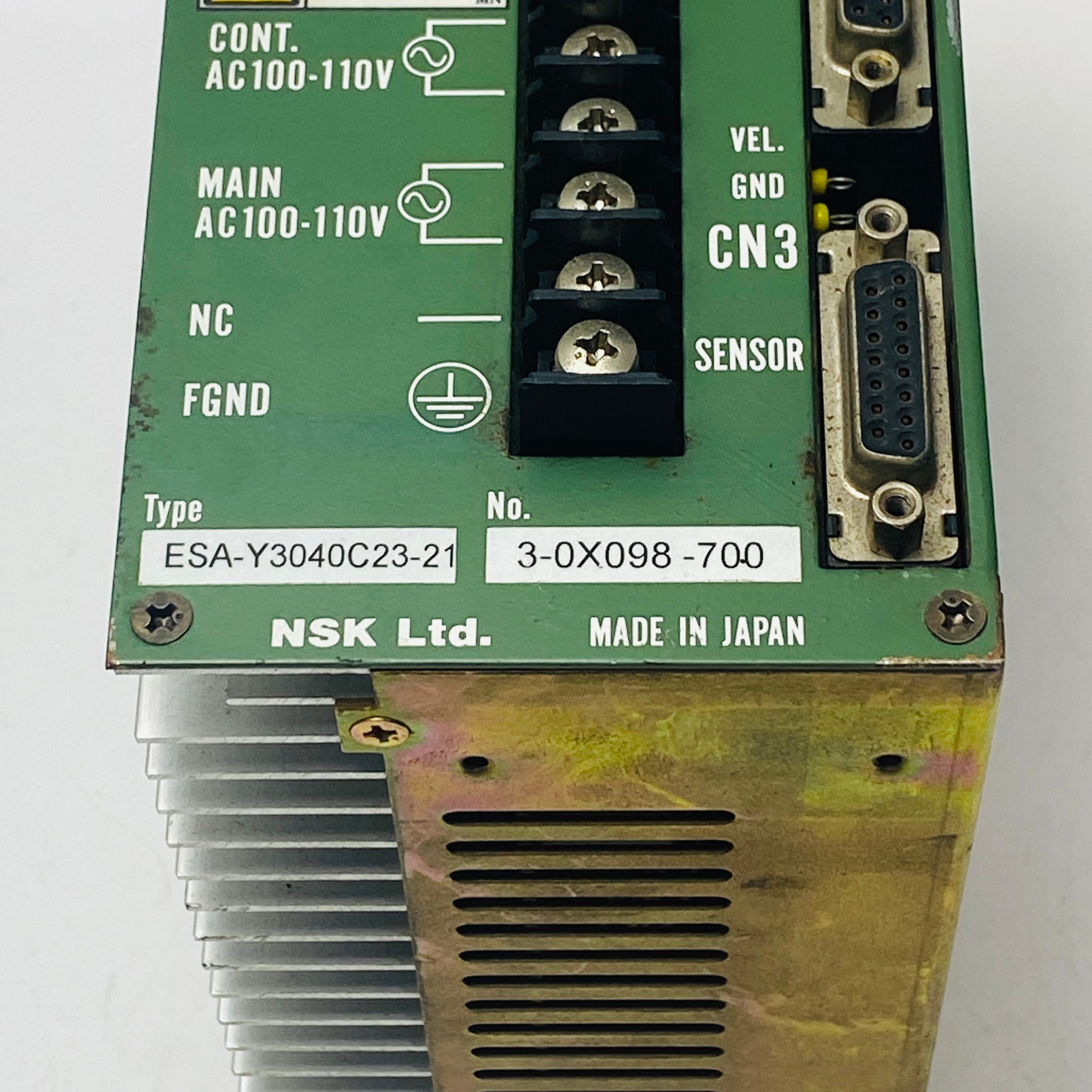 NSK ESA-Y3040C23-21 Servo Drive Series 3-06084-700