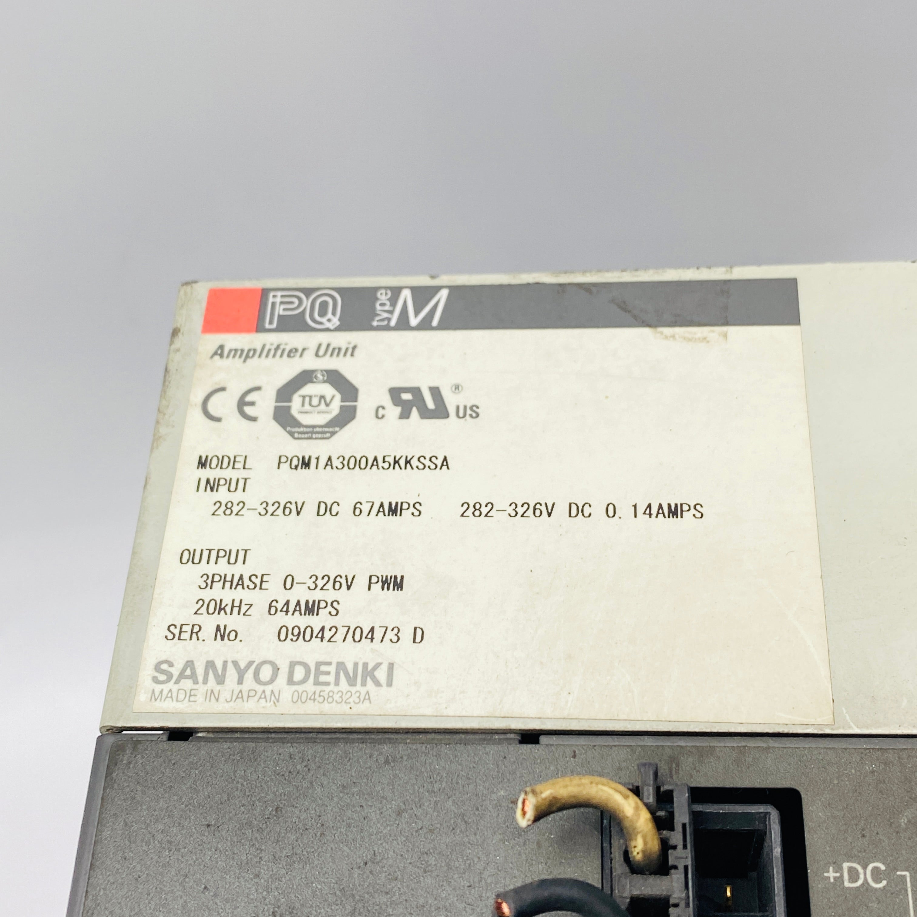 SANYO PQM1A300A5KKSSA Drive