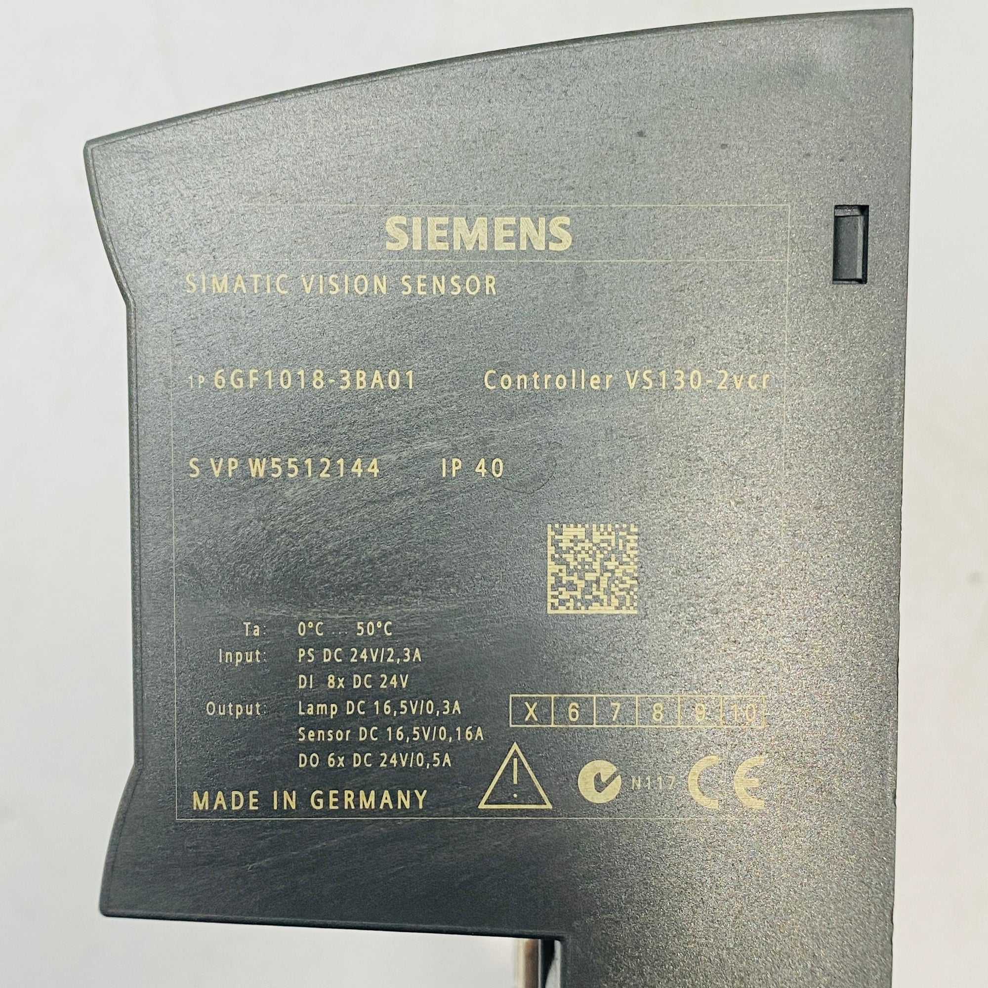 Siemens VS130-2VCR 6GF1018-3BA01 Vison Senser Controller