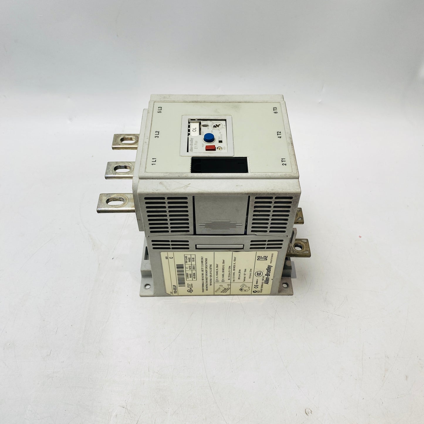 ALLEN BRADLEY 193-EEJF OVERLOAD RELAY