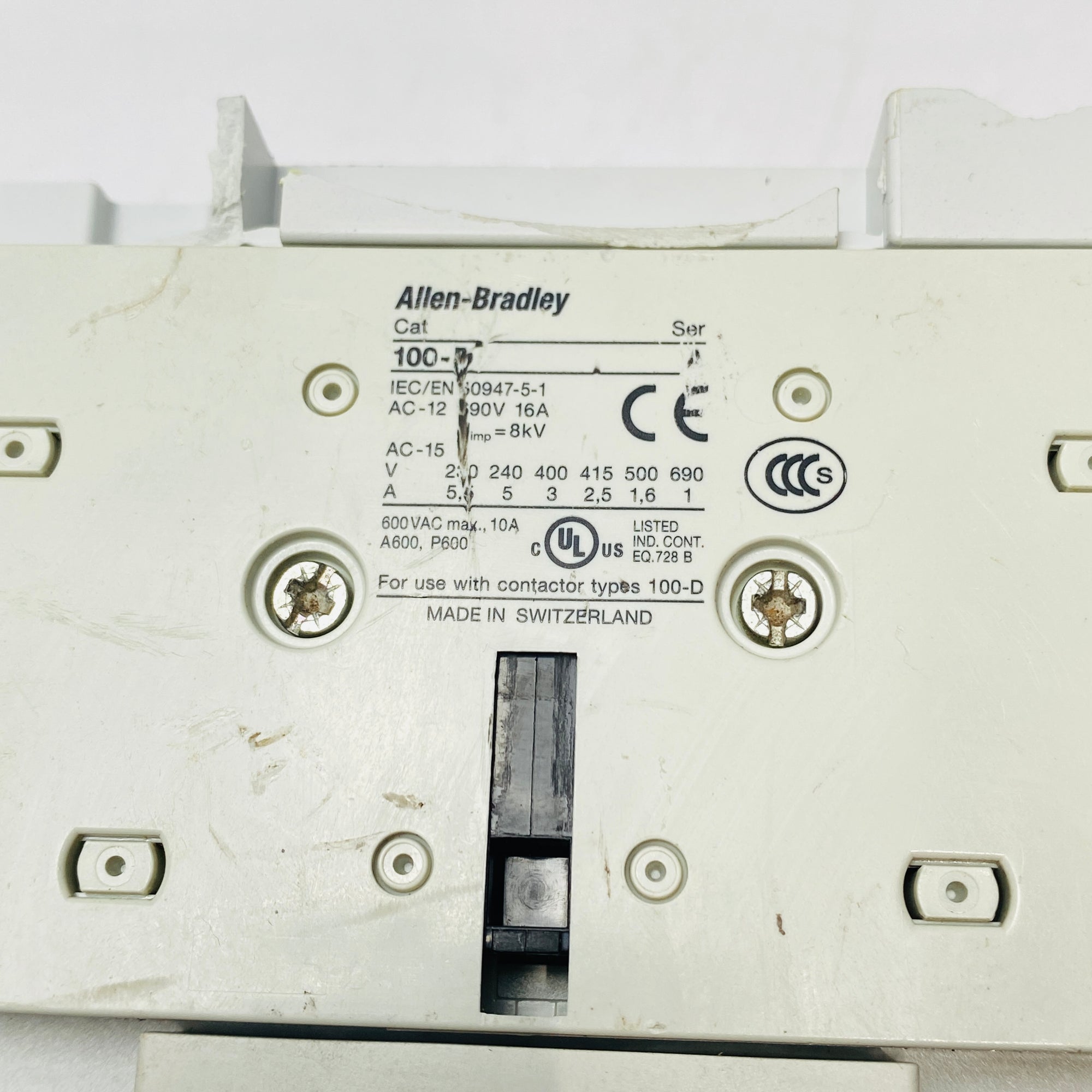 Allen Bradley Contactor 100-D140 220V EI