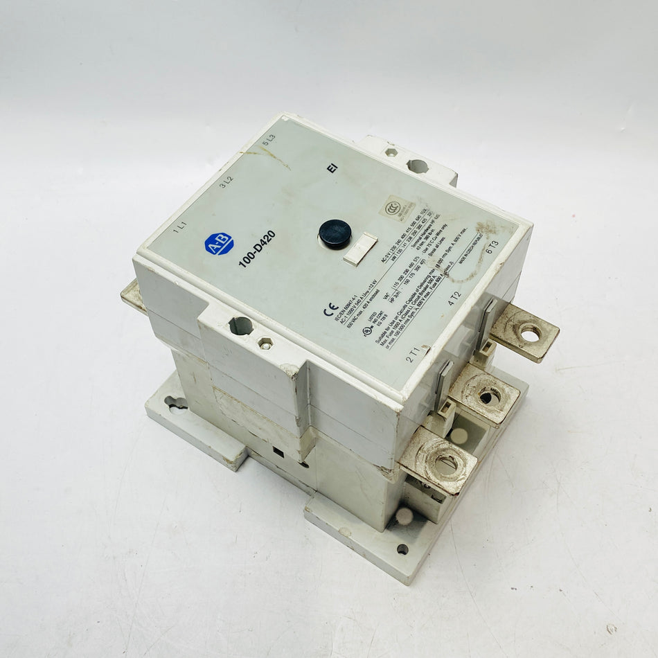 ALLEN BRADLEY 100-D420 SAFETY CONTACTOR