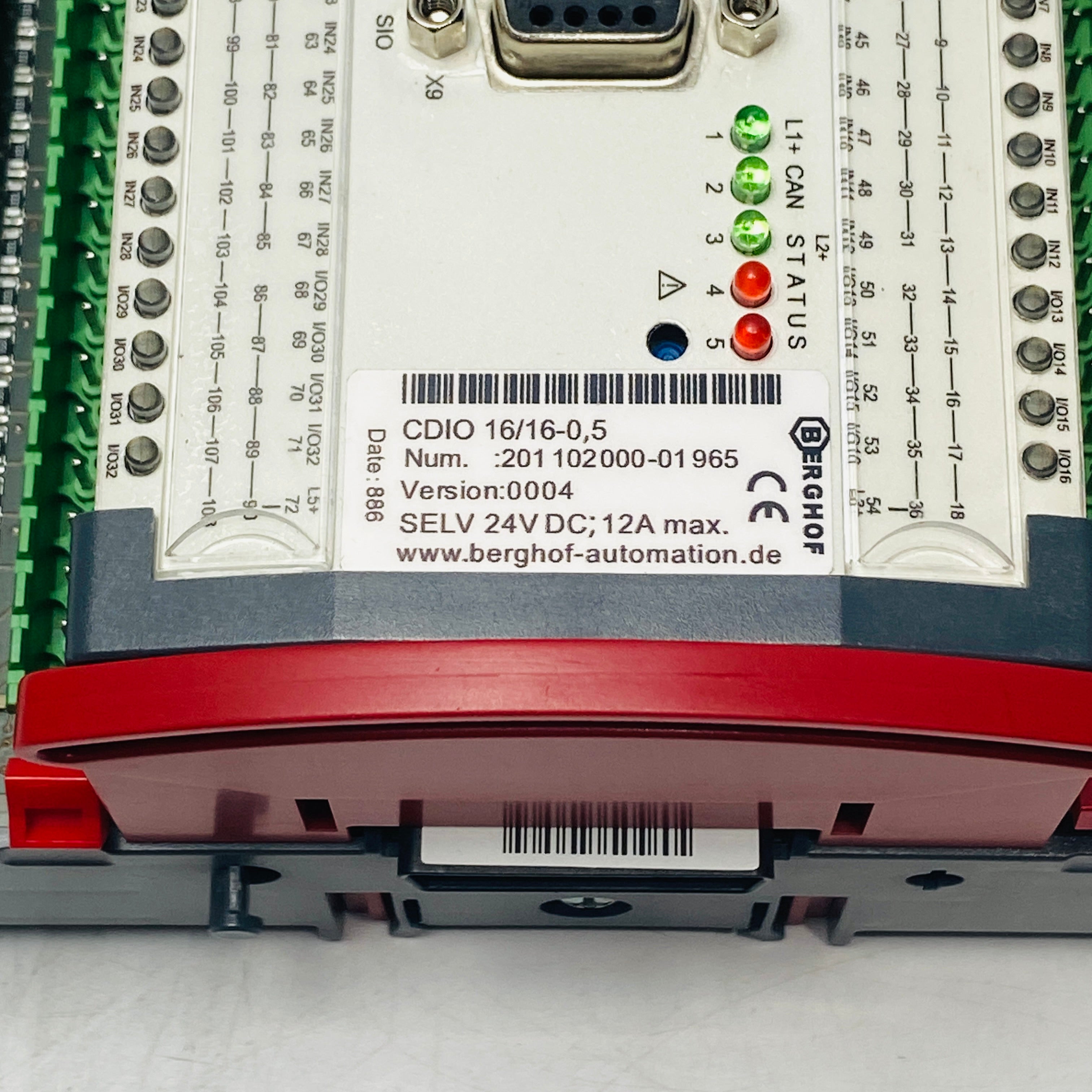 BERGHOF CDIO 16/16-0.5伺服驅動器