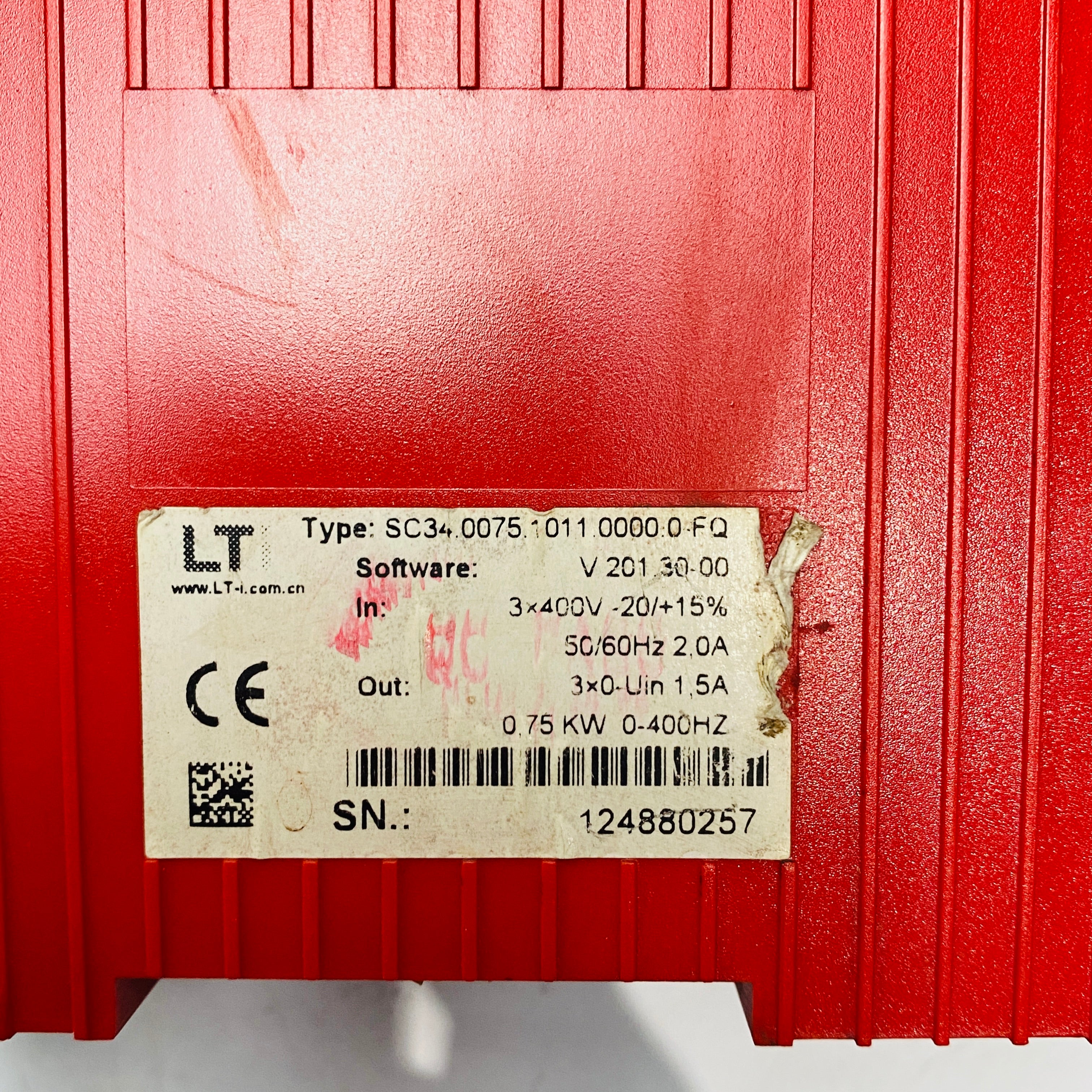 LUST SC34.0075.1011.0000.0-FQ Servo Drive