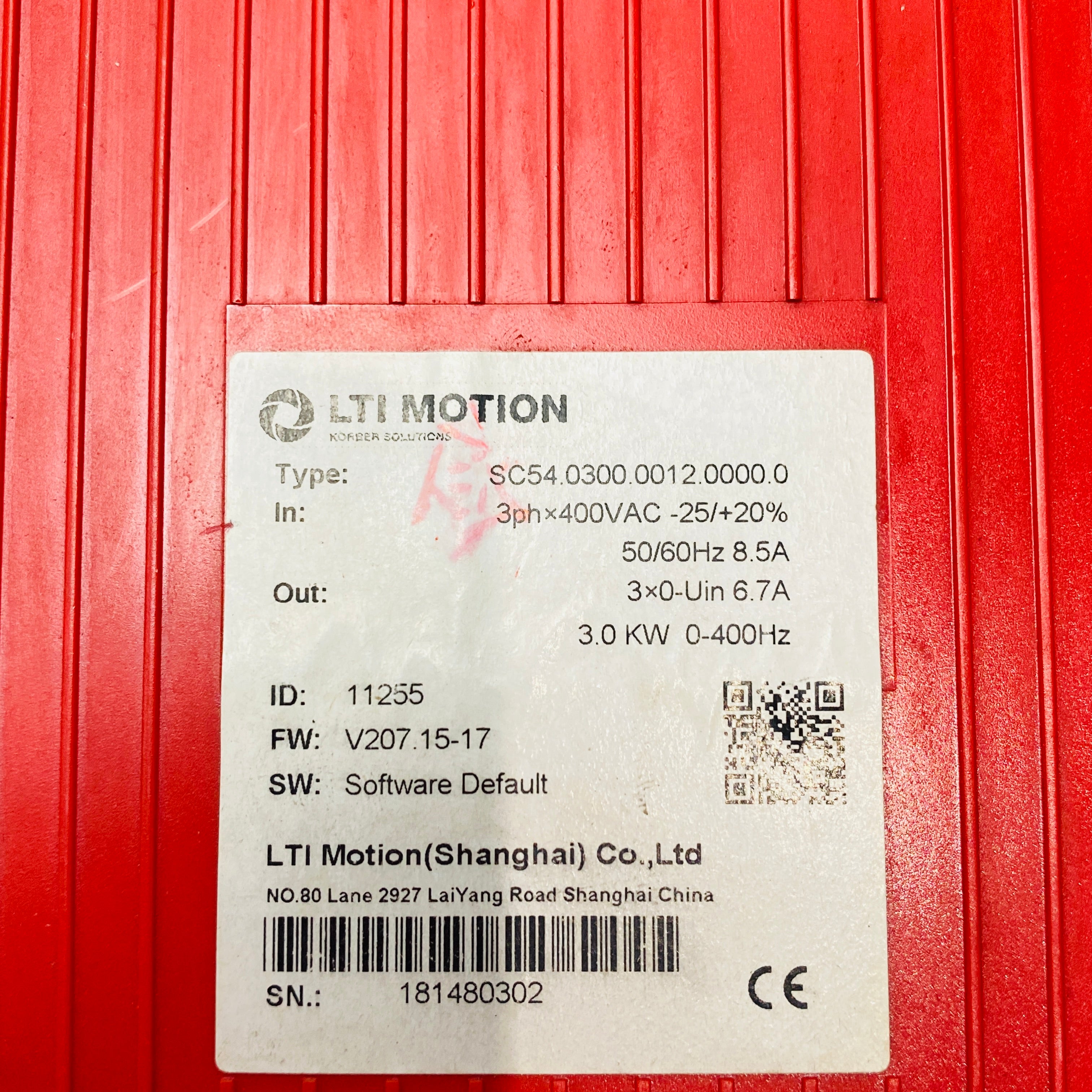 Lust SC54.0300.0012.0000.0 Servo Drive