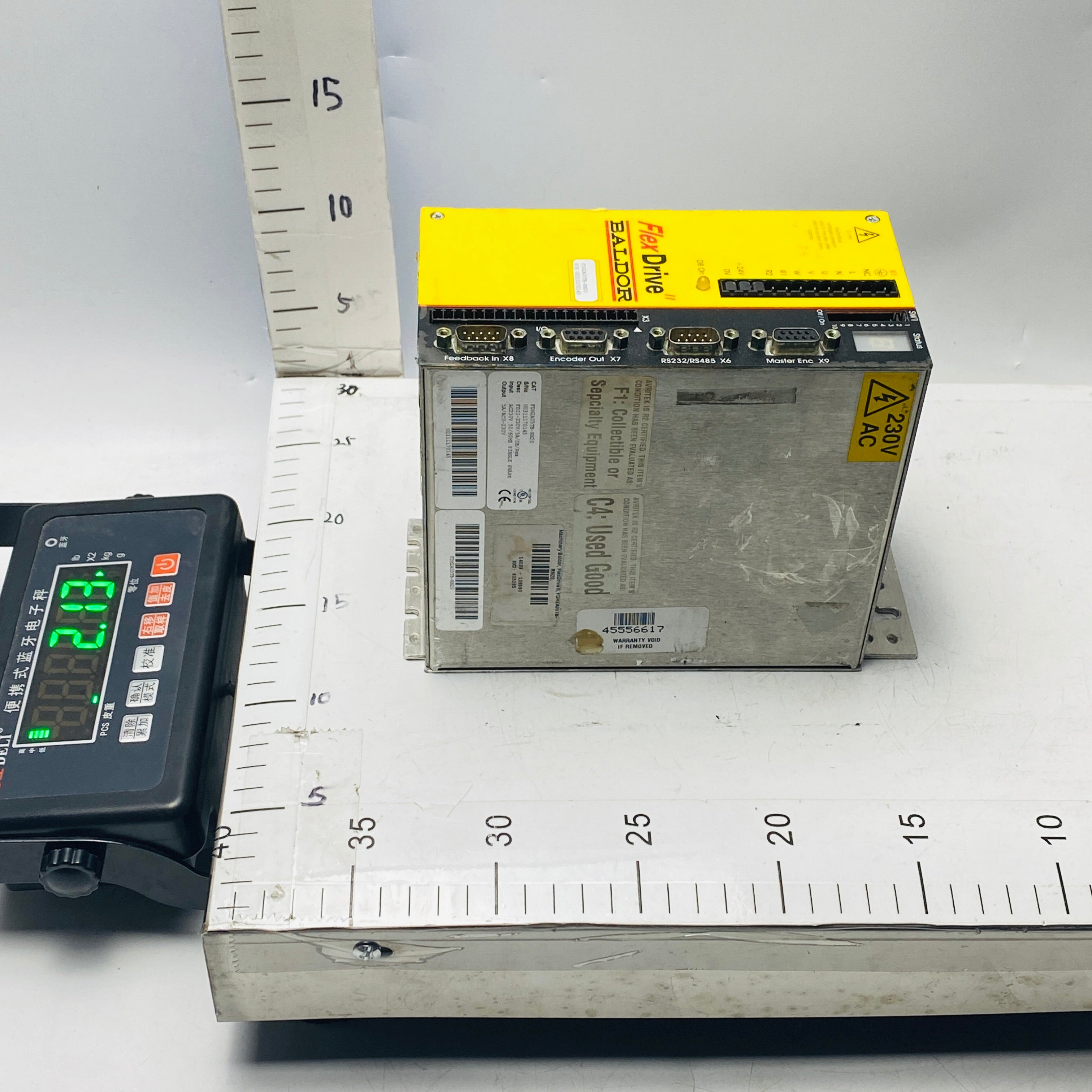 BALDOR FDH2A05TB-RN20 SERVO DRIVE