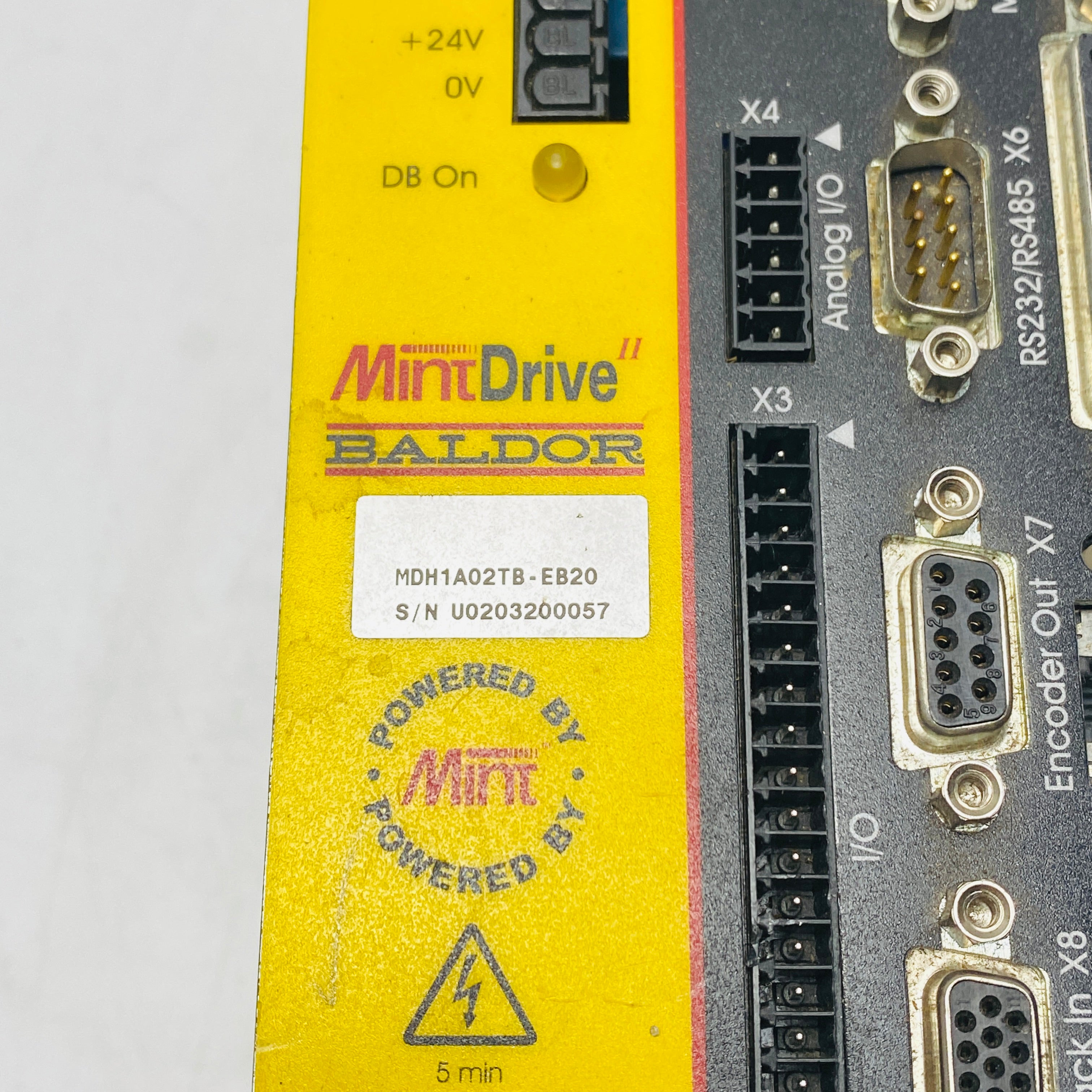 BALDOR MDH1A02TB-EB20 SERVO DRIVE