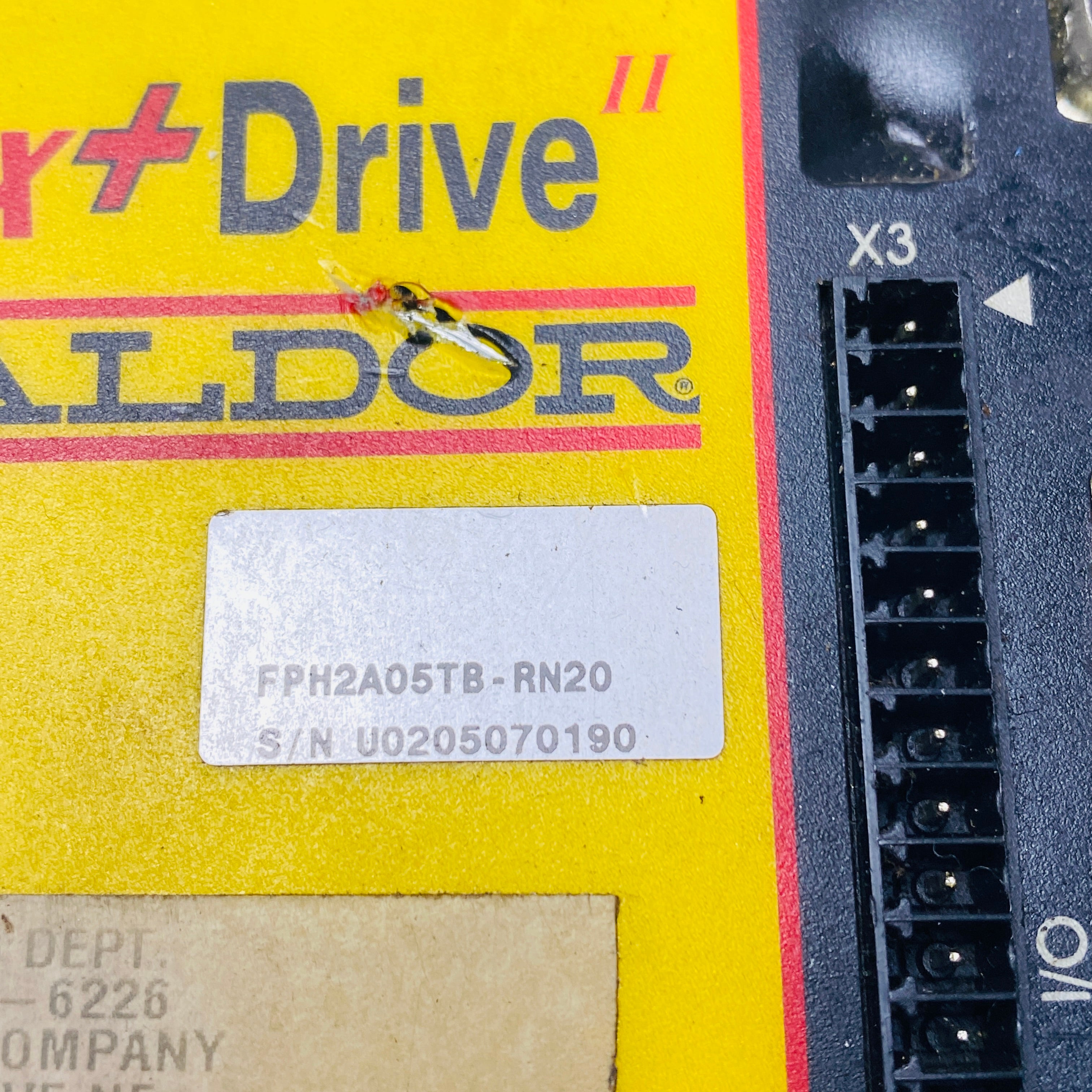 BALDOR FPH2A05TB-RN20伺服驅動器