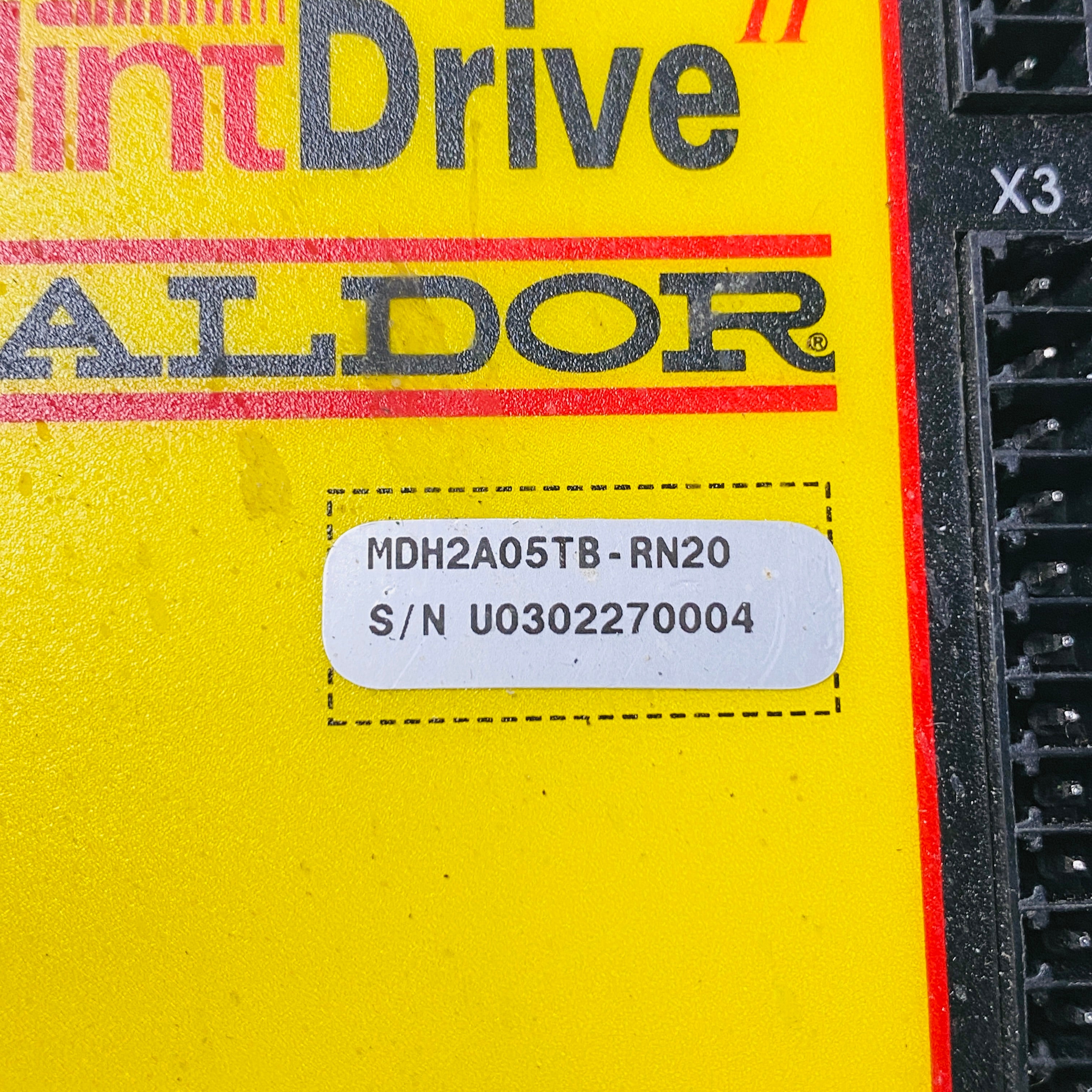BALDOR MDH2A05TB-RN20 驅動器