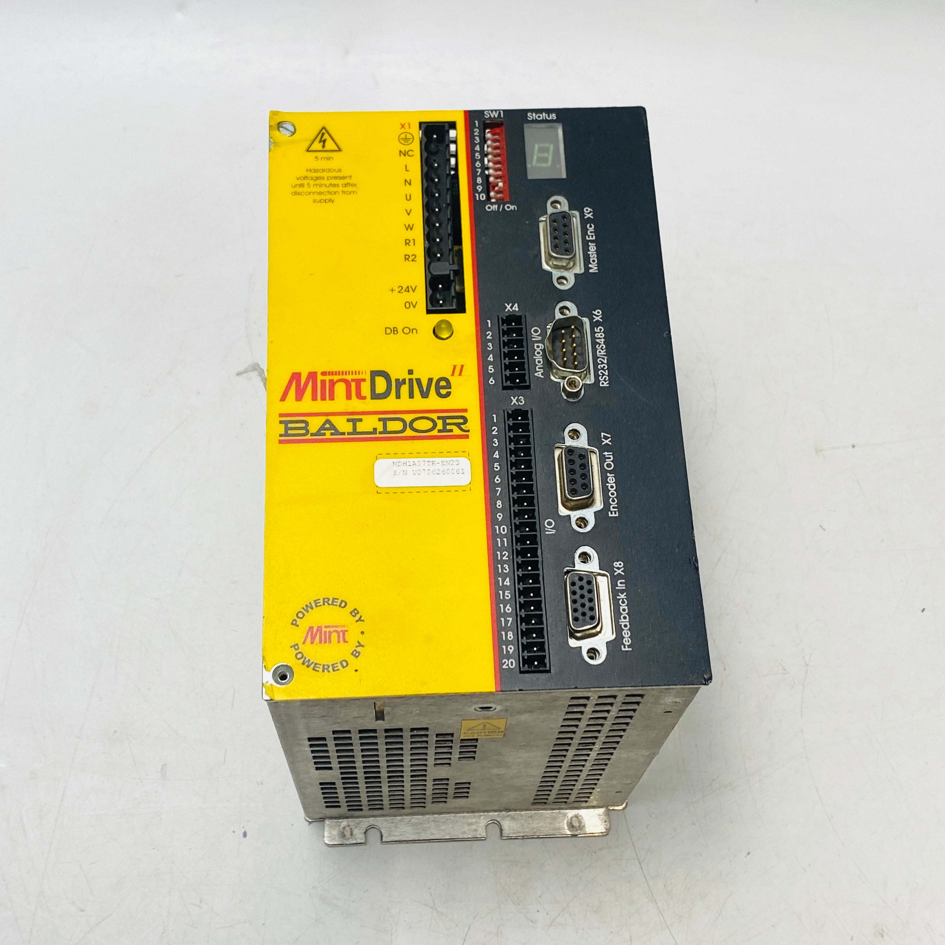 BALDOR MDH2A07TR-RB20 SERVO DRIVE
