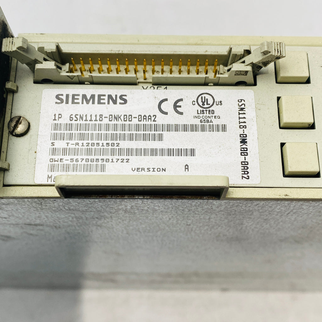 西門子6SN1123-1AB00-0AA1 6SN1118-0NK00-0AA2電源