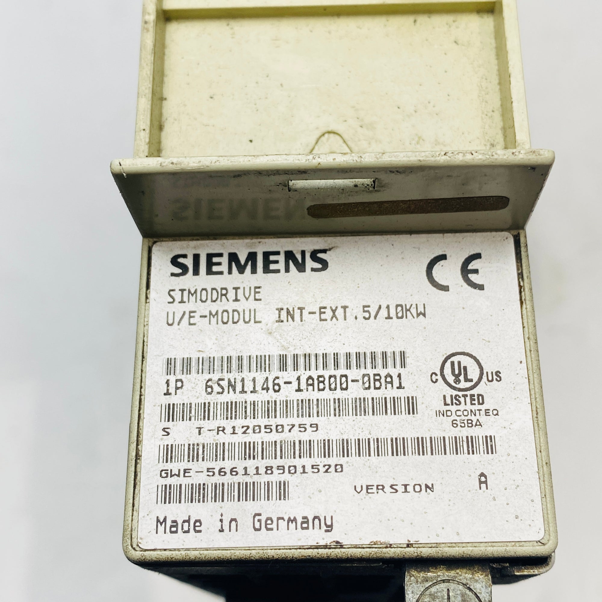 SIEMENS 6SN1146-1AB00-0BA1 POWER SUPPLY