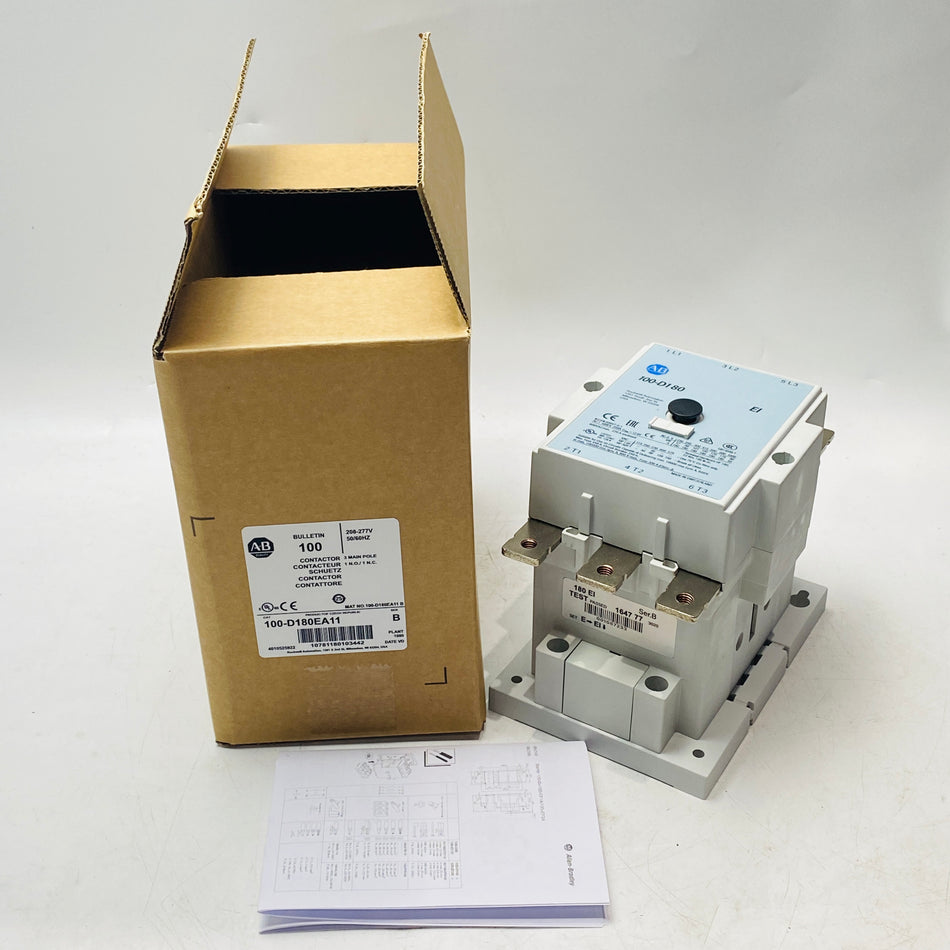 AB Contactor 100-D180 - Rockss Automation