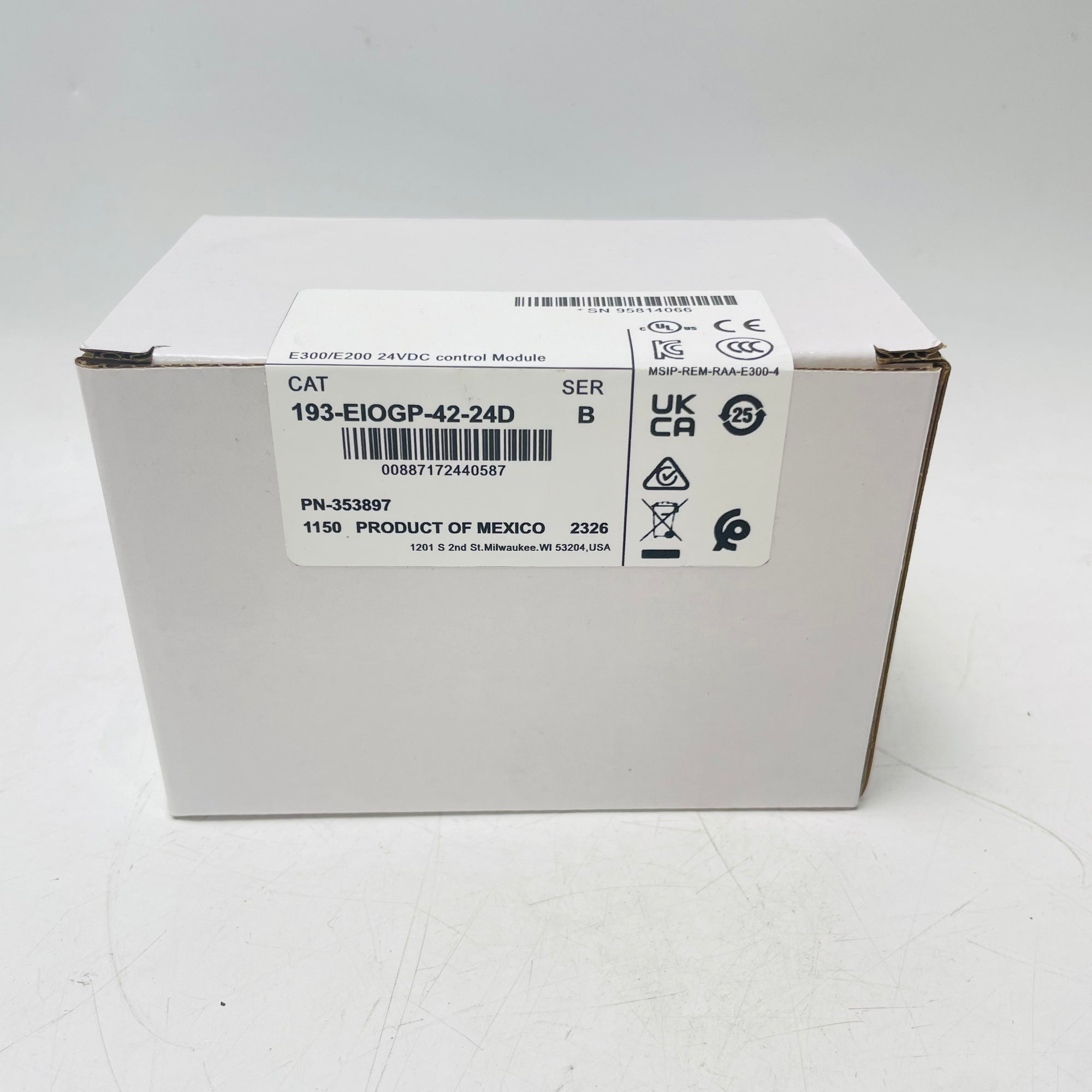 Allen Bradley 193-EIOGP-42-24D繼電器模組